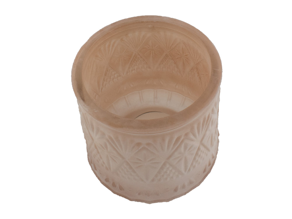 Candle orange wash boven aanzicht