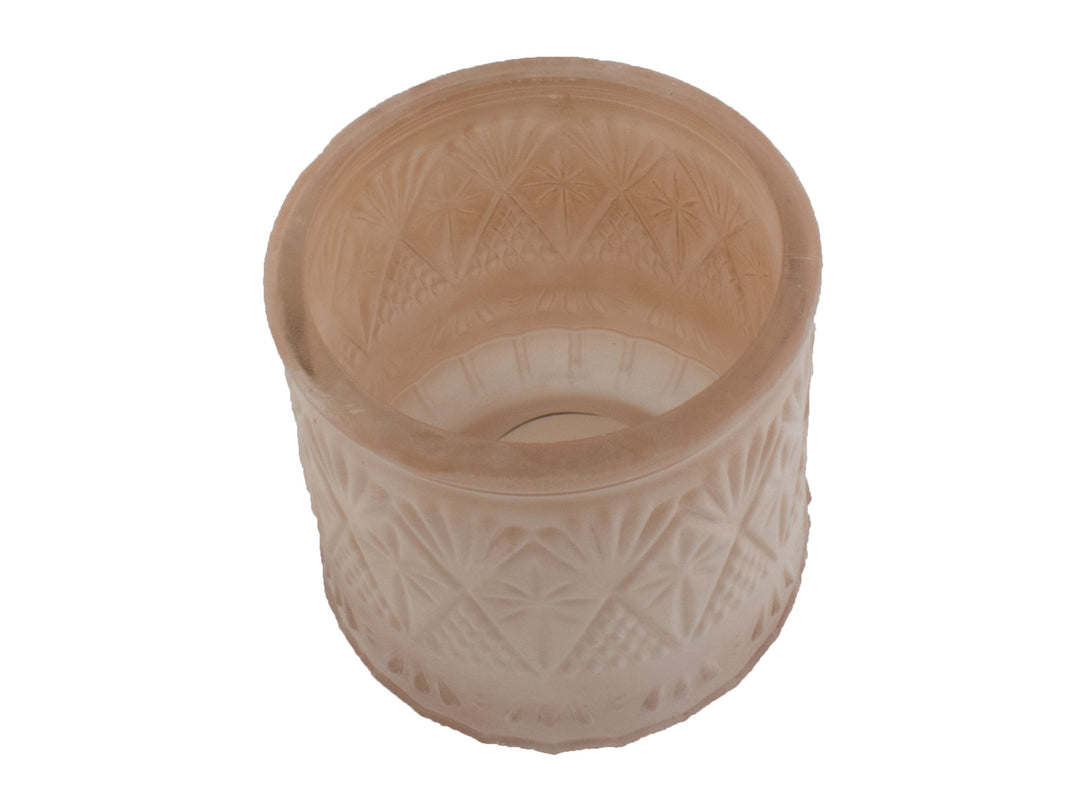 Candle orange wash boven aanzicht