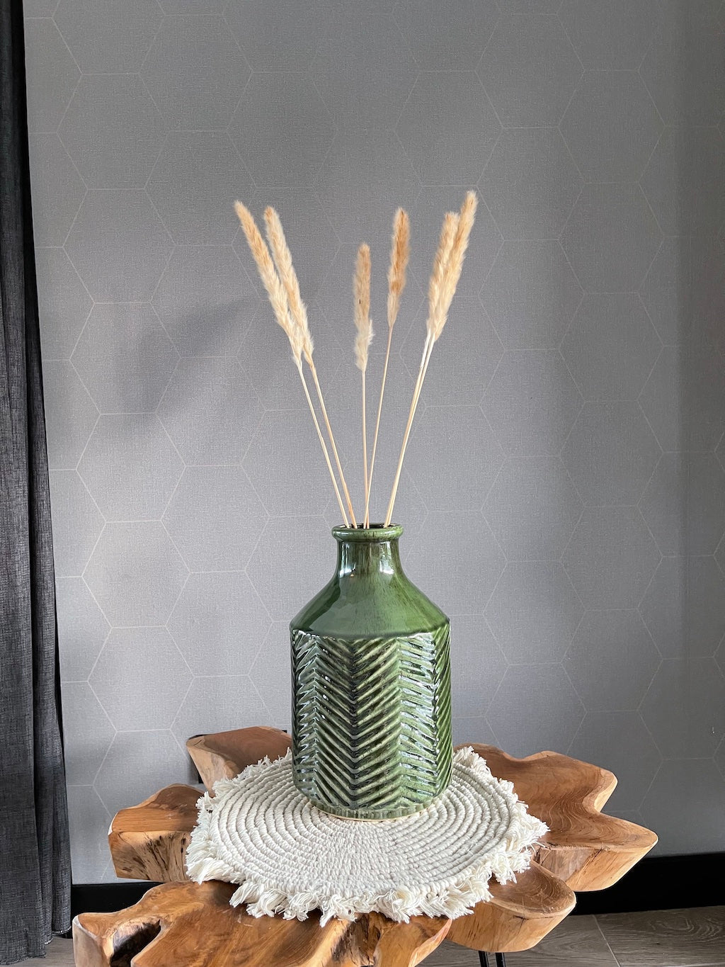 Placemat Macramé - creme - 38 cm diameter