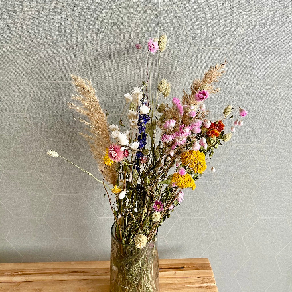 Droogboeket Color Luxe - 65 cm hoog