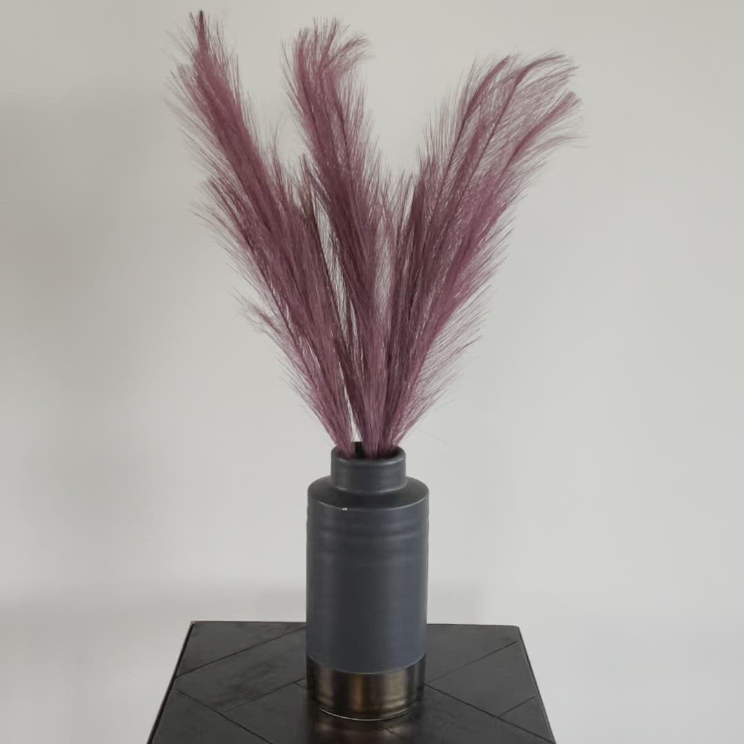 Droogbloemen - Artificial Pluim - Purple dream - 57 cm hoog