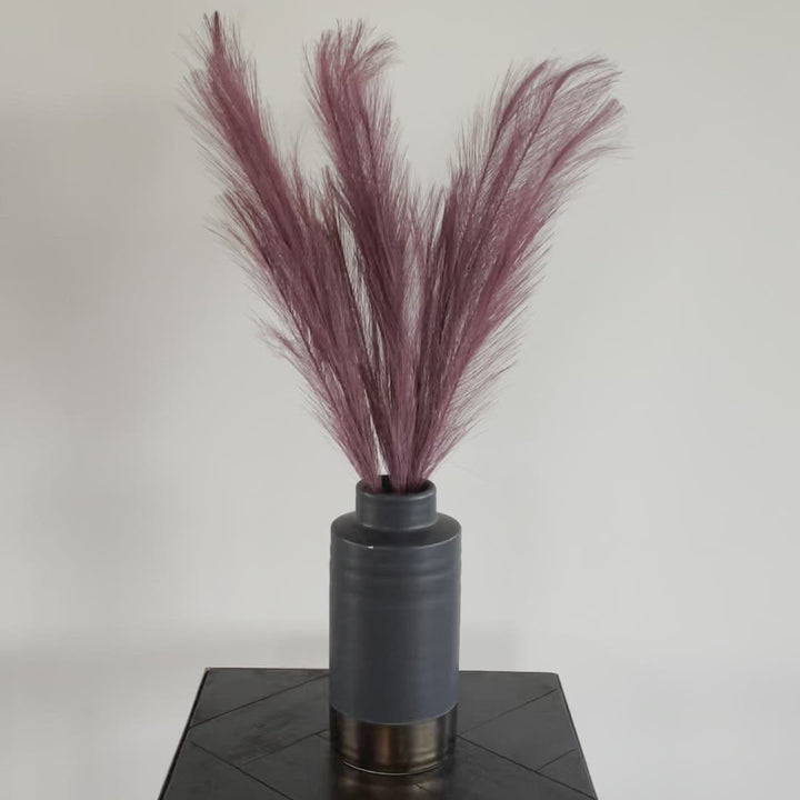 Droogbloemen - Artificial Pluim - Purple dream - 57 cm hoog
